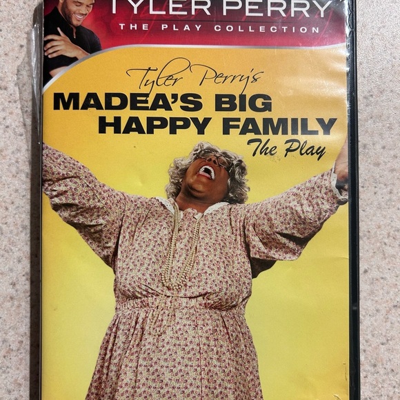 Madea's Big Happy Family The Play DVD - Yellow Cover - Picture 1 of 3